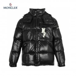 Brandudsalg 23FW Moncler x FRGMT All Sort Lange ærmer Dunjakke 