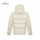 Billig 19FW Moncler Bormes Sort Beige Ærmeløs Dunvest Frakke 