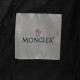 Billig 19FW Moncler Bormes Sort Beige Ærmeløs Dunvest Frakke 