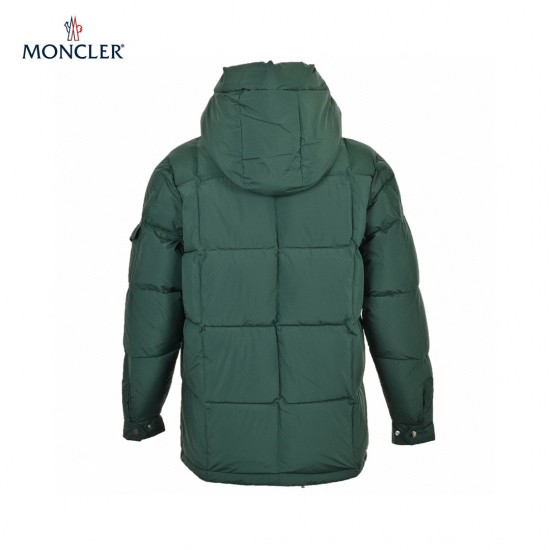 Billig 19FW Moncler Bormes Sort Beige Ærmeløs Dunvest Frakke 