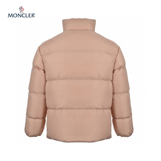 Billig 19FW Moncler Bormes Sort Beige Ærmeløs Dunvest Frakke 