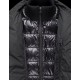 Moncler ARGENTRE Detachable Turtleneck Sort Dunjakke Polyester/Polyamid Herre 41378033FE