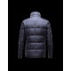 Moncler Amazzone Ribbed Collar Blå Dunjakke Nylon/Polyamid Herre 41236400TV