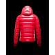 Moncler Aubert Hooded Neckline Coral Dunjakke Nylon/Polyamid Herre 41224644MN