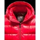 Moncler Aubert Hooded Neckline Coral Dunjakke Nylon/Polyamid Herre 41224644MN