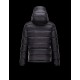 Moncler BASILE Lightweight Fixed Hood Sort Dunjakke Nylon/Polyamide Herre 41457019EE