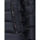 Moncler BASILE Turtleneck Fixed Hood Dark Blå Dunjakke Polyamide Herre 41457019XO