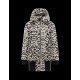 Moncler BASSIAS Detachable Turtleneck Fur Collar Sort Dunjakke Techno Fabric/Polyester Dame 41464939AF