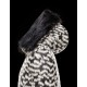 Moncler BASSIAS Detachable Turtleneck Fur Collar Sort Dunjakke Techno Fabric/Polyester Dame 41464939AF