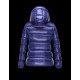 Moncler BERRE Detachable Turtleneck Blå Dunjakke Techno Fabric Dame 41456953MW