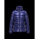 Moncler BERRE Detachable Turtleneck Blå Dunjakke Techno Fabric Dame 41456953MW