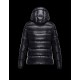 Moncler BERRE Turtleneck Sort Dunjakke Polyamide Dame 41456953TW