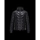 Moncler BERRIAT Detachable Hood Turtleneck Sort Dunjakke Nylon/Polyamid Herre 41456769KX