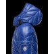 Moncler BERRIAT Detachable Hood Turtleneck Blå Dunjakke Nylon/Polyamid Herre 41456769ET