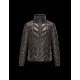 Moncler BERRIAT Detachable Hood Turtleneck Dark Grøn Dunjakke Nylon/Polyamid Herre 41456769UD