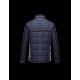 Moncler BLAIS Turtleneck Dark Blå Dunjakke Polyamid/Wool Herre 41378018WC