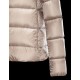 Moncler BOURDON Turtleneck Beige Dunjakke Techno Fabric Dame 41456717LJ