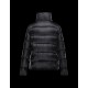 Moncler BOURDON Turtleneck Sort Dunjakke Polyamide Dame 41456717SE