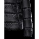 Moncler BOURDON Turtleneck Sort Dunjakke Polyamide Dame 41456717SE