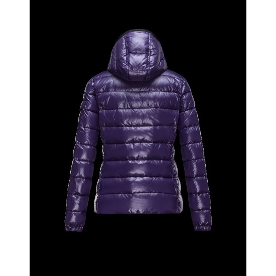 Moncler Bady Detachable Hood Mauve Dunjakke Nylon/Polyamid Dame 41224540CB