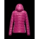 Moncler Bady Detachable Hood Lyserød Dunjakke Lacquered Nylon Dame 41224540GR