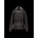 Moncler CANET Detachable Fur Collar Sort Dunjakke Nylon/Polyamide/Beaver Dame 41466467WO