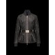 Moncler CANET Detachable Fur Collar Sort Dunjakke Nylon/Polyamide/Beaver Dame 41466467WO