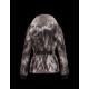 Moncler CANET Detachable Turtleneck Fur Collar Sort Dunjakke Techno Fabric/Polyamide Dame 41464947TA