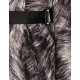 Moncler CANET Detachable Turtleneck Fur Collar Sort Dunjakke Techno Fabric/Polyamide Dame 41464947TA