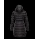 Moncler CHARPAL Detachable Turtleneck Sort Vinter Jakker Nylon/Polyamide Dame 41457122BS