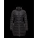 Moncler CHARPAL Detachable Turtleneck Sort Vinter Jakker Nylon/Polyamide Dame 41457122BS