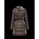 Moncler CHAUVET Fur Lapel Collar Dark Grøn Vinter Jakker Nylon Dame 41466669WK