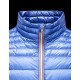 Moncler DANIEL Ultralight Turtleneck Bright Blå Dunjakke Nylon/Polyamide Herre 41411430BT