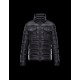 Moncler EDWARD Detachable Hood Turtleneck Sort Dunjakke Techno Fabric Herre 41456708FO