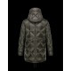 Moncler EDWIN Turtleneck Dark Grøn Vinter Jakker Techno Fabric/Polyamide Herre 41456985CP