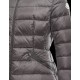 Moncler FLAMME Inner Hood Turtleneck Steel Sølv Vinter Jakker Nylon Dame 41381023UH