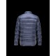 Moncler GAMME BLEU Classic Neckline Dark Blå Dunjakke Nylon/Polyamide Herre 41472641RK