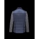 Moncler GAMME BLEU Classic Neckline Dark Blå Dunjakke Techno Fabric Herre 41472638RW