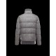 Moncler GAMME BLEU Turtleneck Steel Sølv Dunjakke Cotton Technical Fabric Herre 41472643OX