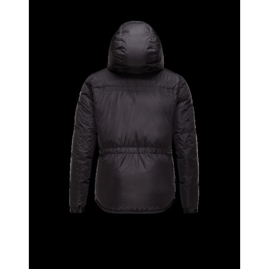 Moncler GARY Turtleneck Sort Dunjakke Nylon/Polyamide Herre 41466442SF