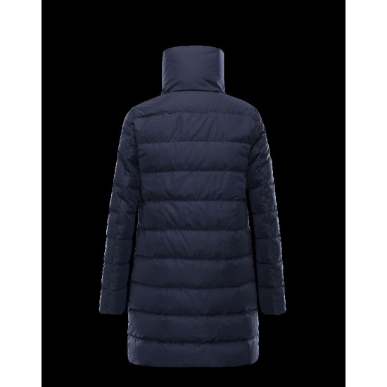 Moncler GERBOISE Blå Dunjakke Microfibre/Polyester Dame 41311139BF