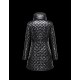 Moncler GRANDVAL Turtleneck Sort Vinter Jakker Nylon/Polyamide Dame 41456770TU