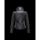 Moncler GUERY Turtleneck Sort Dunjakke Nylon/Polyamide Dame 41456719RW