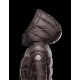 Moncler HERMINE Ultralight Detachable Turtleneck Dark Brun Vinter Jakker Nylon/Polyamid Dame 41378010AV