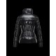 Moncler ILAY Turtleneck Drawstring Closure Sort Dunjakke Lacquered Nylon Dame 41456710CL