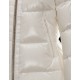 Moncler ILAY Turtleneck Ivory Dunjakke Nylon/Polyamide Dame 41456710JJ