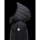 Moncler JORDAN Detachable Hood Turtleneck Sort Dunjakke Nylon Wool Herre 41466227WO