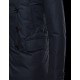 Moncler LARRY Double-Breasted Lapel Collar Dark Blå Vinterfrakke Polyester/Polyamide Herre 41459675VQ