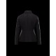 Moncler LAUN Classic Neckline Sort Vinterfrakke Virgin Wool/Polyamide Dame 41466436VU