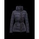 Moncler LAVAUD Detachable Turtleneck Dark Blå Dunjakke Polyester Dame 41460688MN